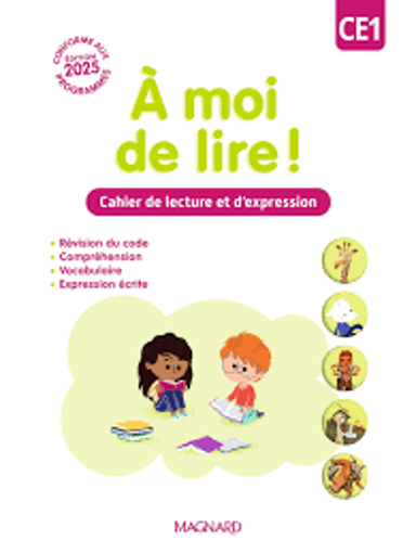 Picture of A Moi De Lire C. Lecture Et Exp. CE1 Magnard