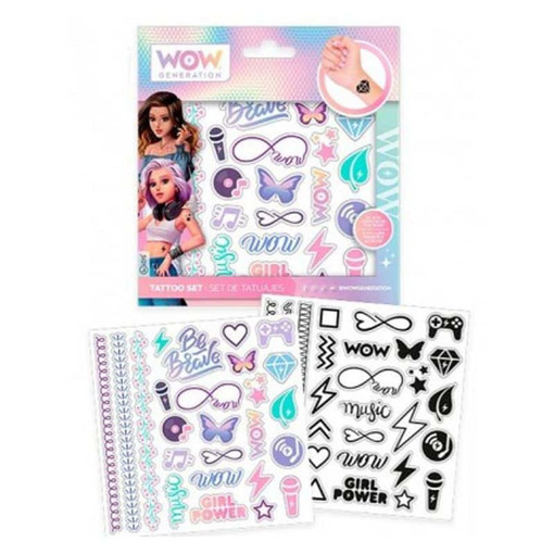 Picture of Girl Accessories ,Fashion Tattoos Set