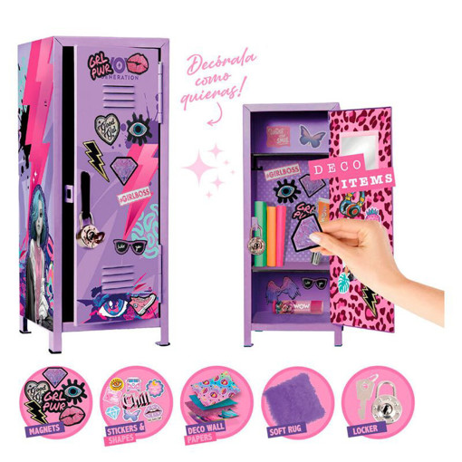 Picture of Girl Accessories Metal Box With Magnet