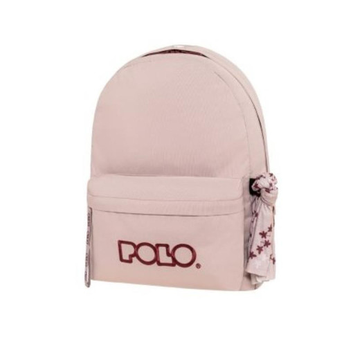 Picture of Backpack 1comp. Large Lilac/Cherry Scarf Polo
