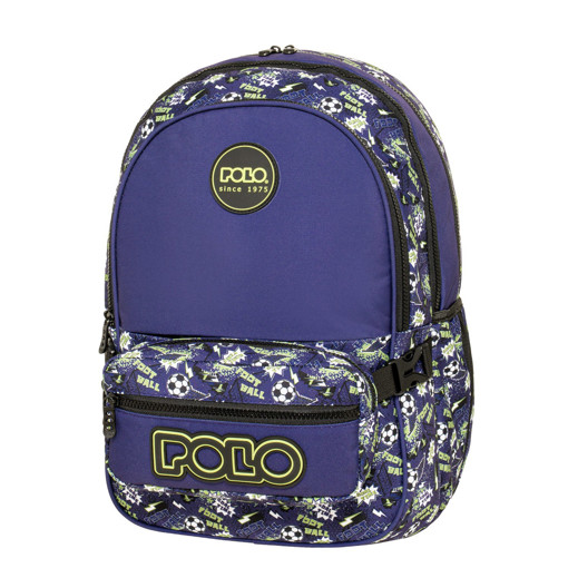 Picture of Backpack 2comp. Large Football True B Zippy Polo