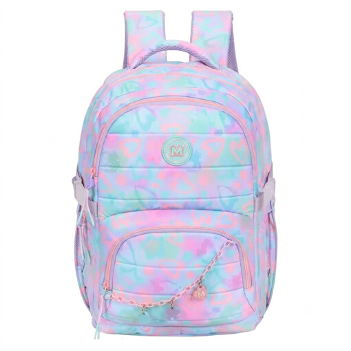 Picture of Backpack 2comp. Large Funny Love Marshmallow