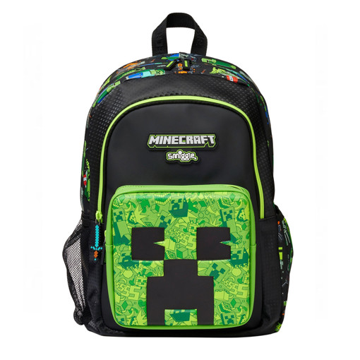 Picture of Backpack Medium Minecraft Smiggle