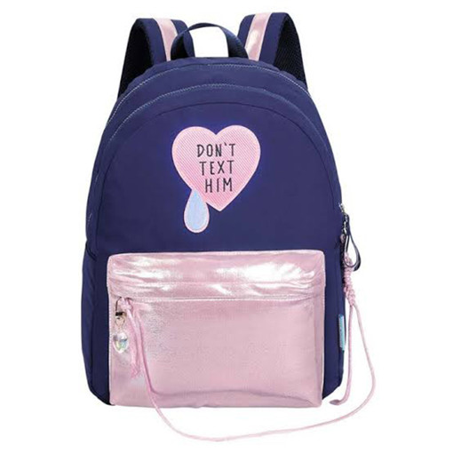 Picture of Backpack 2comp. Large Sassy Navy Marshmallow