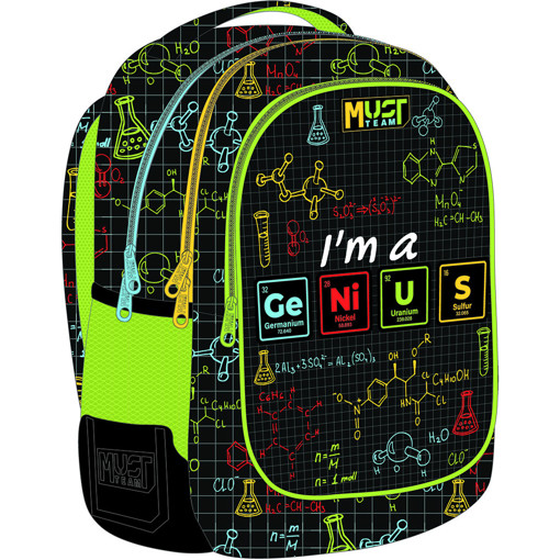 Picture of Backpack Medium Genius Must,+Pencil case