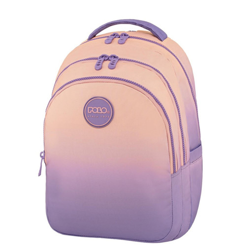 Picture of Backpack Mult.Comp. Large Purple Pink Focus Polo