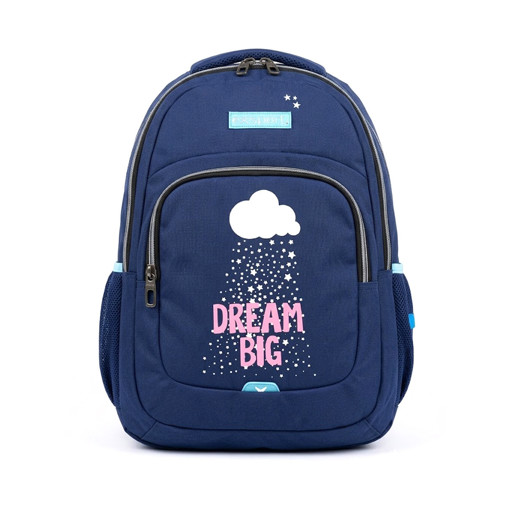 Picture of Backpack Mult.Comp. Large Slogan Girls Exsport