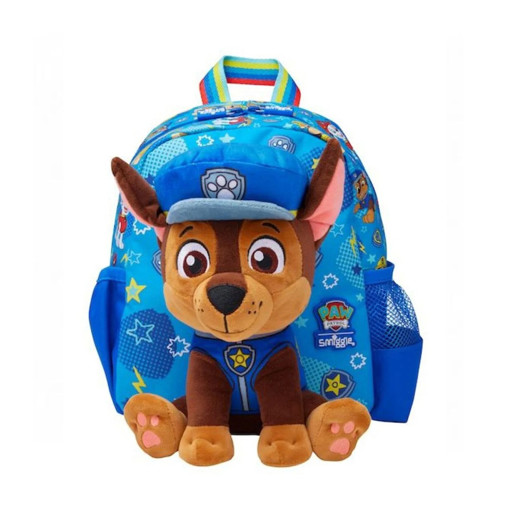 Picture of Backpack Small Blue Paw Patrol Smiggle,Plush