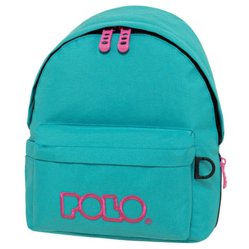 Picture of Backpack Small Cyan Fushia Polo
