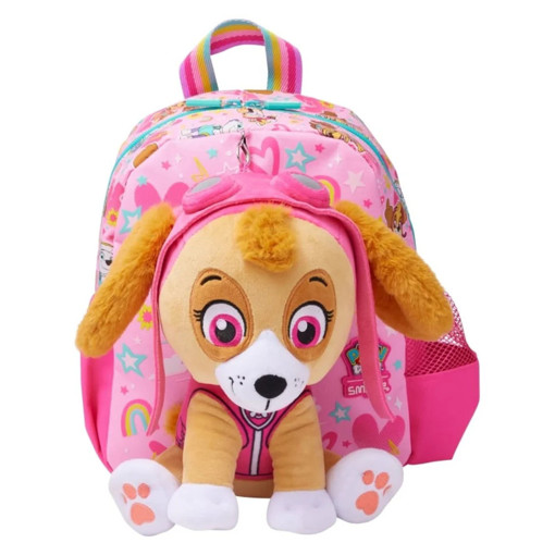 Picture of Backpack Small Pink Paw Patrol Smiggle,Plush