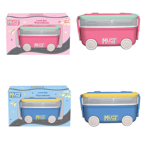 Picture of Lunch Box 1100ml 2clrs Must