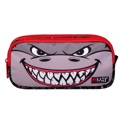 Picture of Pencil Case 2comp Large Shark Must