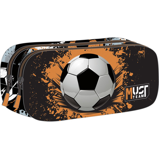 Picture of Pencil Case 2comp Never Give Up Must