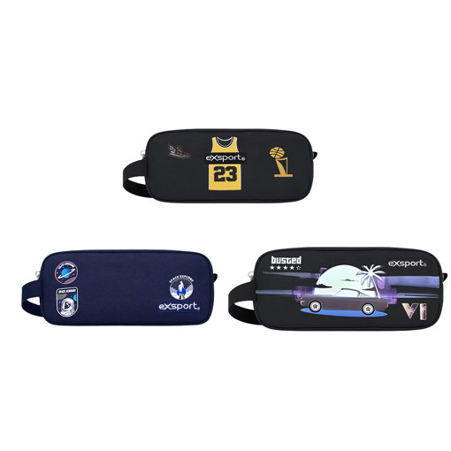 Picture of Pencil Case 3comp Boys Icon Exsport