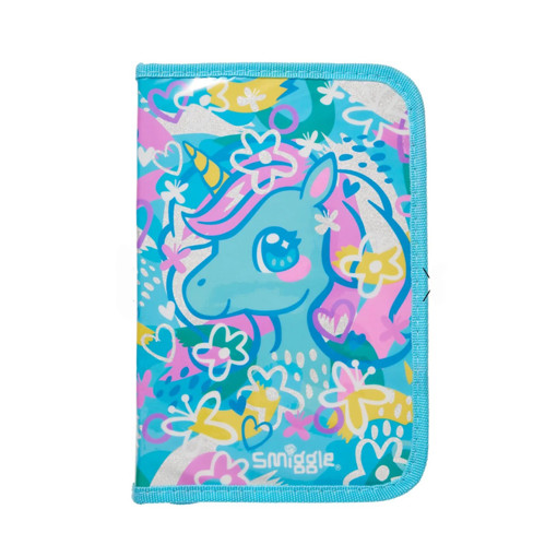 Picture of Pencil Case Full Stationary Set Cyan Unicorn Smigg