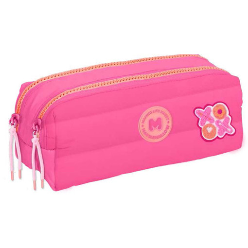 Picture of Pencil Case 2comp Pink Pillow Marshmallow
