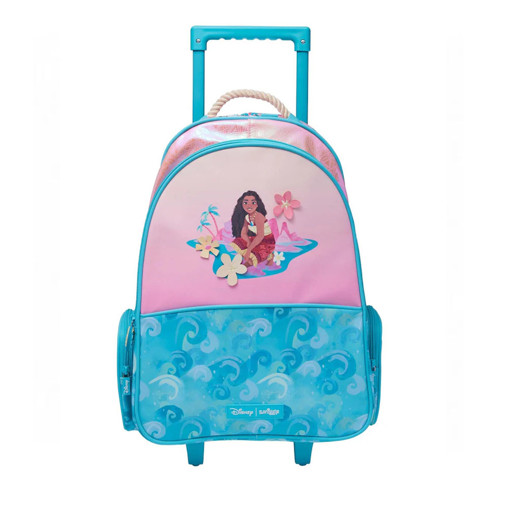 Picture of Trolley Bag Cyan/Pink Disney Smiggle