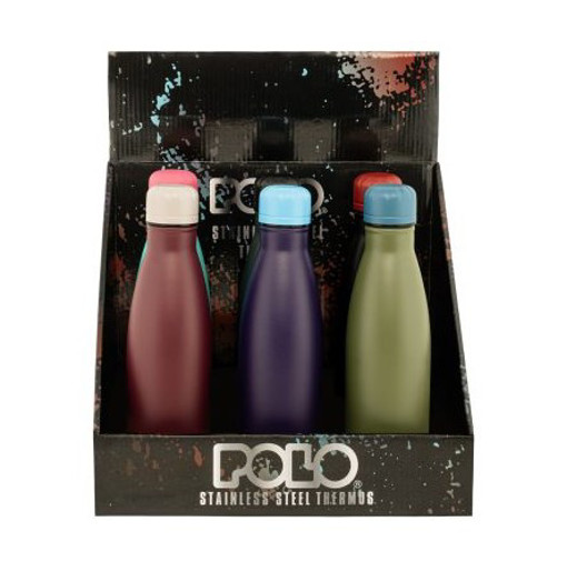 Picture of Water Bottle Stainless Steel 500ml Dos Polo