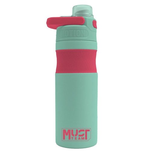 Picture of Water Bottle Stainless Steel 500ml Mint/Pink Must
