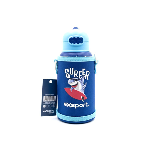 Picture of Water Bottle Stainless Steel 550ml Shark Exsport