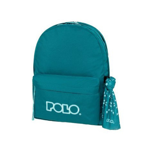 Picture of Backpack 2comp. Large Petrol/ Blue Scarf Polo