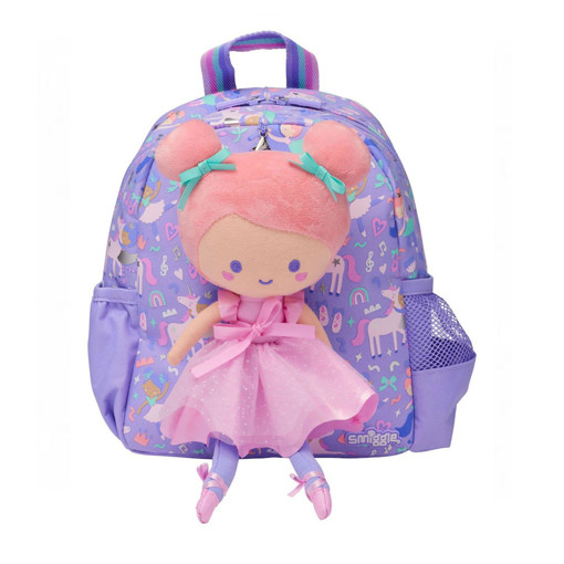 Picture of Backpack Small Pink Doll Smiggle,Plush