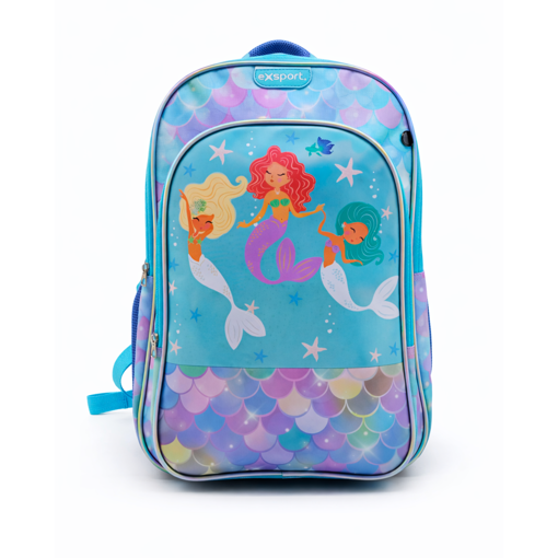 Picture of Backpack Mult.Comp. Medium Mermaid Exsport