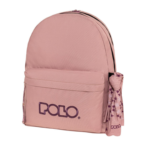 Picture of Backpack 2comp. Large Pink/Violet Scarf Polo