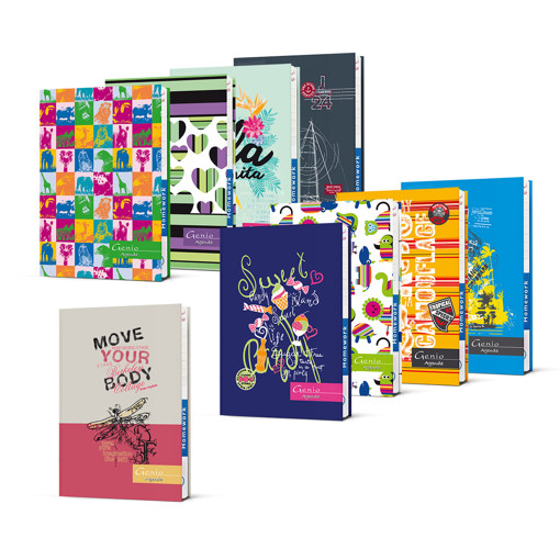 Picture of Genio School Agenda 12x17cm 70gr