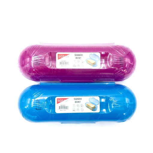 Picture of Lunch Box 350ml Plastic Sqtch,Sandwich