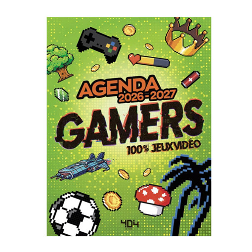 Picture of School Agenda Gamer Edition 404