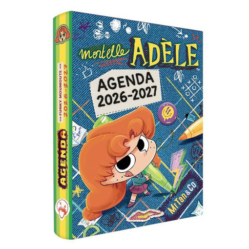 Picture of School Agenda Mortelle Adele Mr Tan & Co
