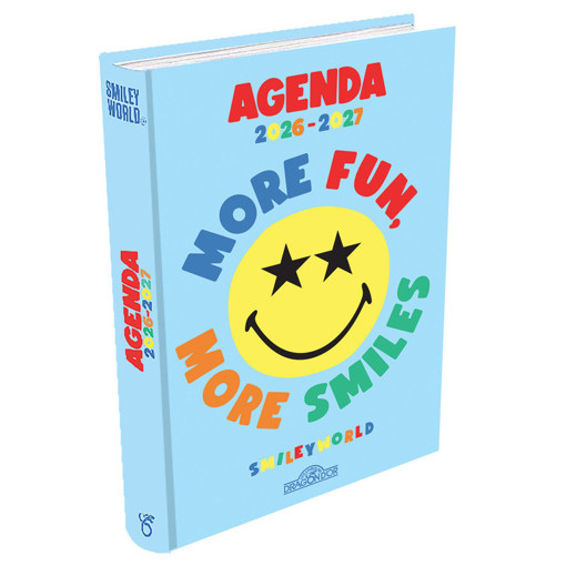Picture of School Agenda Smiley Dragon D'or