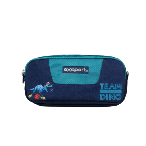 Picture of Pencil Case 2comp Blended Dino Exsport