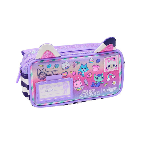 Picture of Pencil Case 2comp Gabby's House Smiggle
