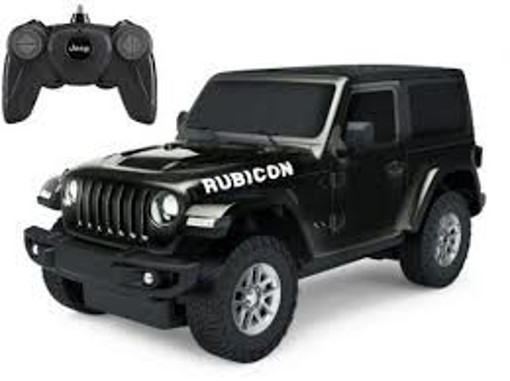 Picture of Rc/Toys Black Jeep Wrangler Rastar,Rubicon