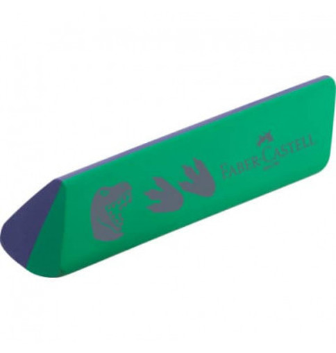 Picture of Eraser Fantasy Green/Violet Dinosaur Faber-Castell