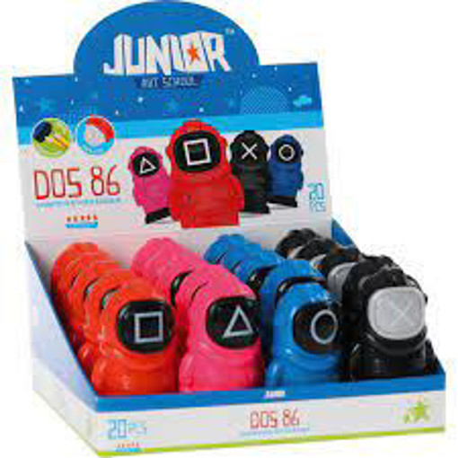 Picture of Sharpener Fantasy with Eraser Junior, Robot