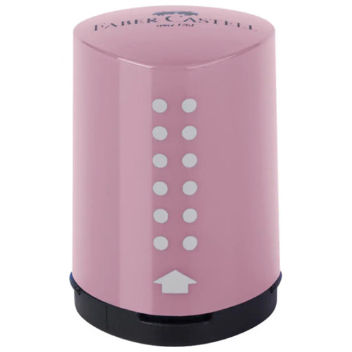 Picture of Sharpener With Barrel Pink Grip Faber-Castell