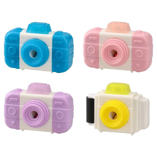 Picture of Sharpener With Eraser Colored Camera Statovac