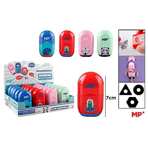 Picture of Sharpener With Eraser Colored MP