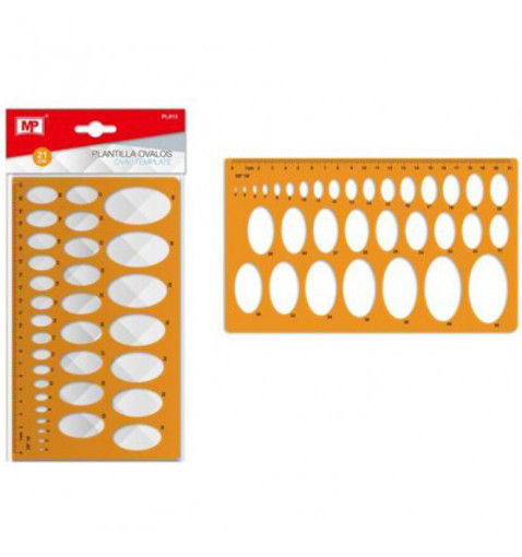 Picture of Architectural Ruler 21cm Oval MP