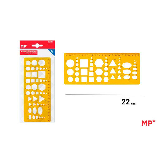 Picture of Architectural Ruler 22cm Shape MP