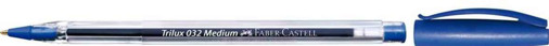 Picture of Ball Pen Blue 032 M Trilux Faber-Castell