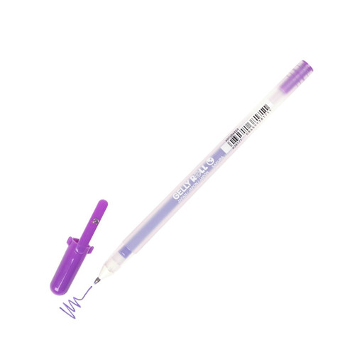 Picture of Ball Pen Purple 0.5mm Gelly Sakura