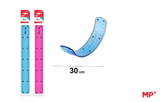 Picture of Flexible Ruler 30cm 2clrs MP
