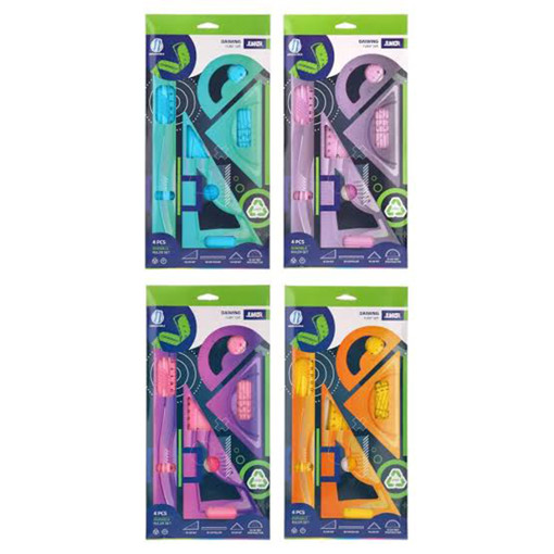 Picture of Geometry Set 40cm Colored Statovac