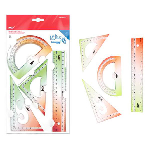 Picture of Geometry Set Colored Gradient MP