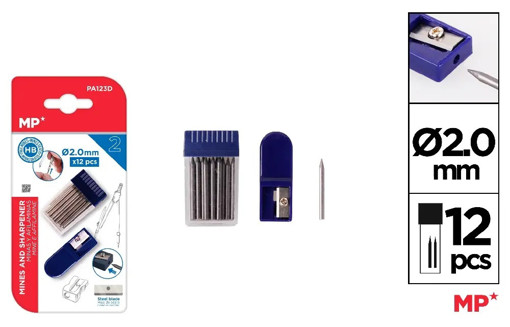 Picture of Lead compass (Set of 12) 20mm With Sharpener