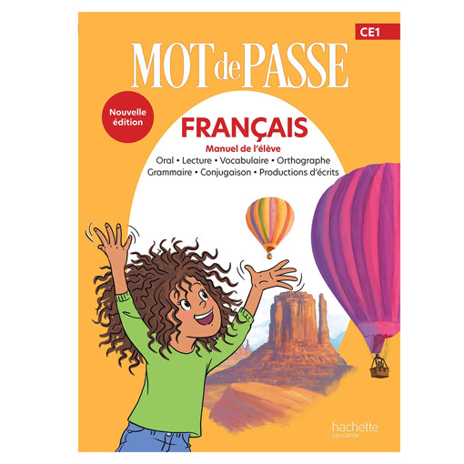 Picture of Mot De Passe Francais CE1 2026 Hachette